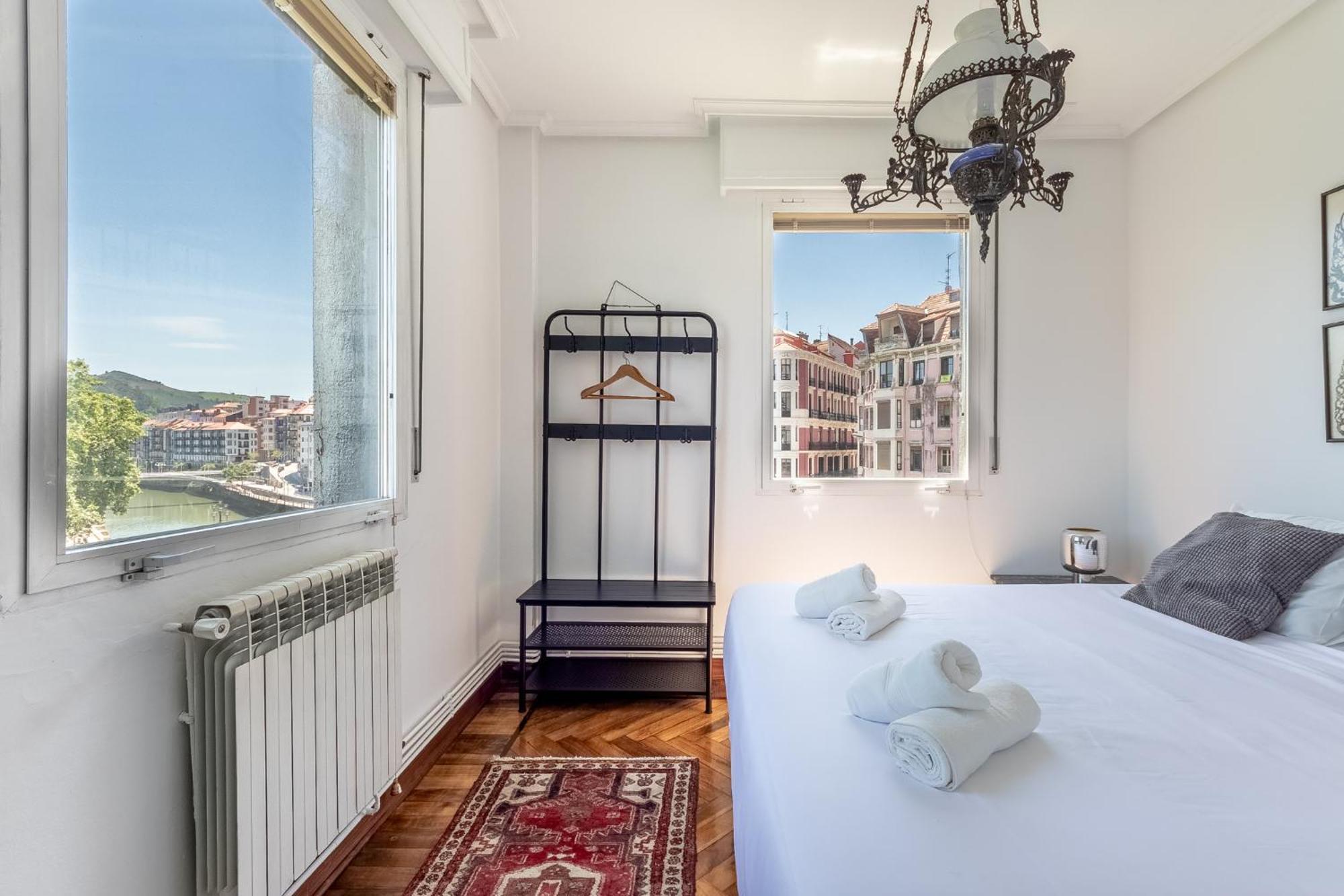 Apartamento Con Vistas A La Ria Bilbao Dış mekan fotoğraf