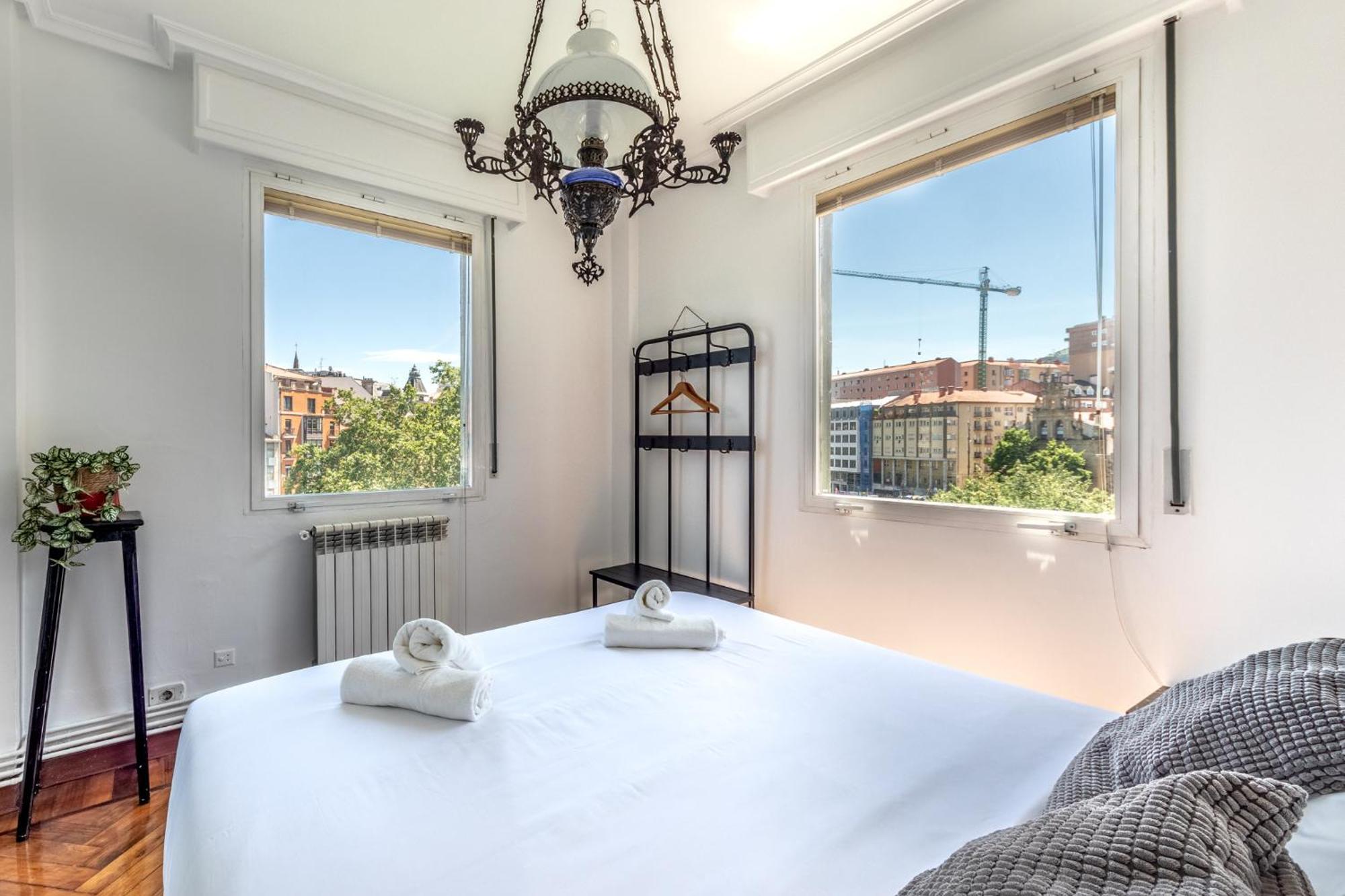 Apartamento Con Vistas A La Ria Bilbao Dış mekan fotoğraf
